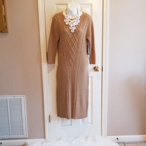 New York & Company Midi Sweater Dress (NWT)